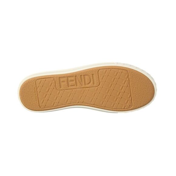 Fendi Domino Ff Canvas Sneaker, White - Picture 4 of 5